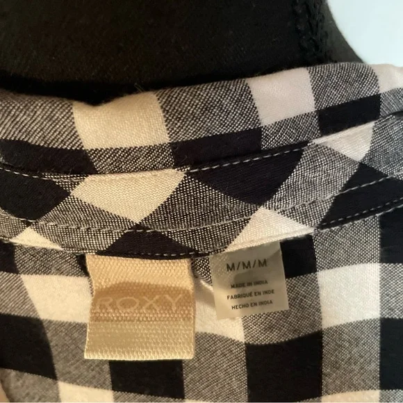 Women's top Roxy plaid - Picture 7 of 7